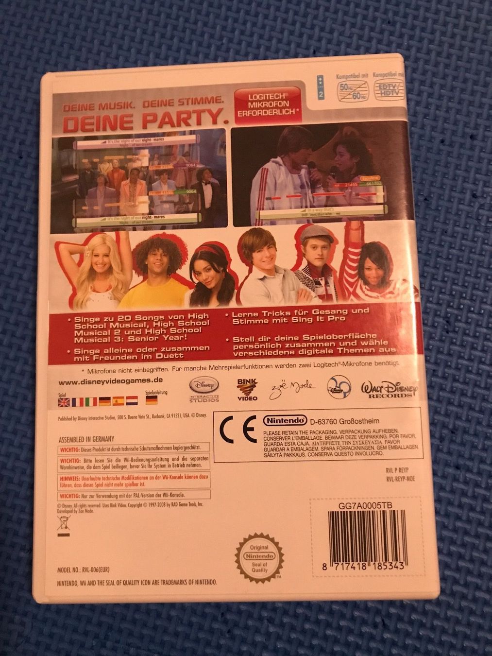 Nintendo Giochi: Disney Sing It Nintendo Wii – Usato da Gossau SG venduto da schlitzerdemon 2