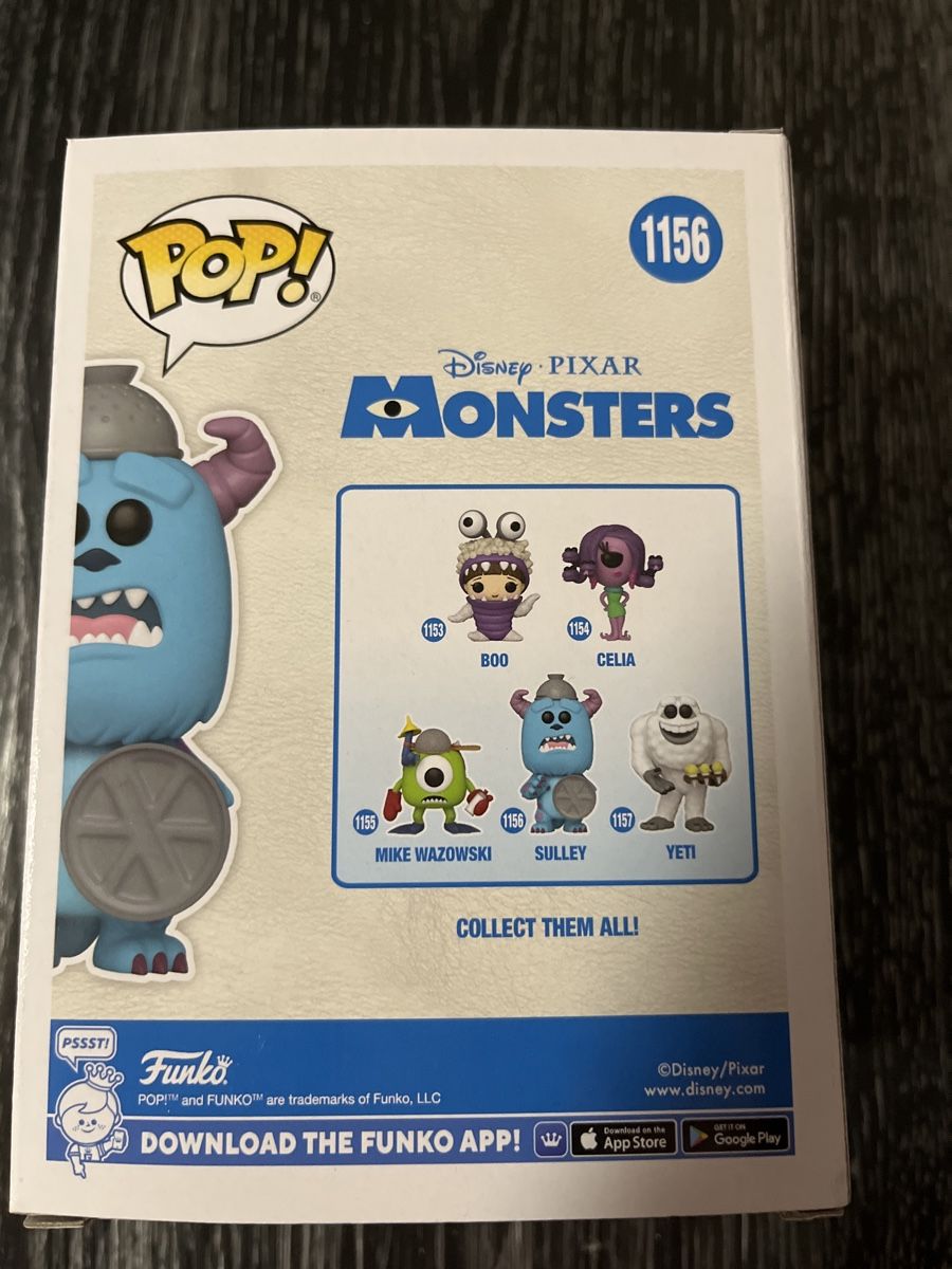 Funko Statuette: Funko pop Disney Monsters Pixar Sulley Flocked – Nuovo e nell'imballaggio originale da Yverdon-les-Bains venduto da vin_95zk 2