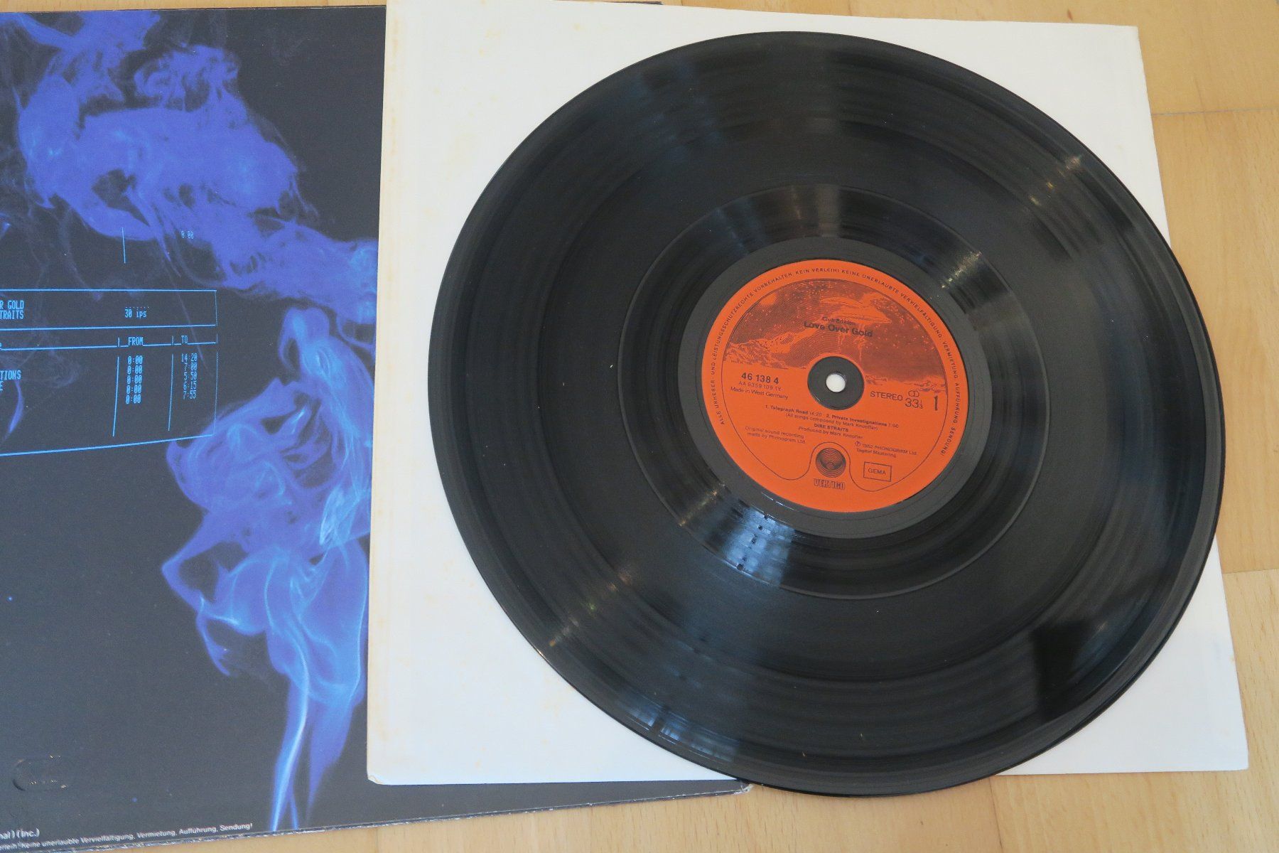 Schallplatten: Dire Straits – Love Over Gold – Gebraucht aus Thun von Karibu70 2