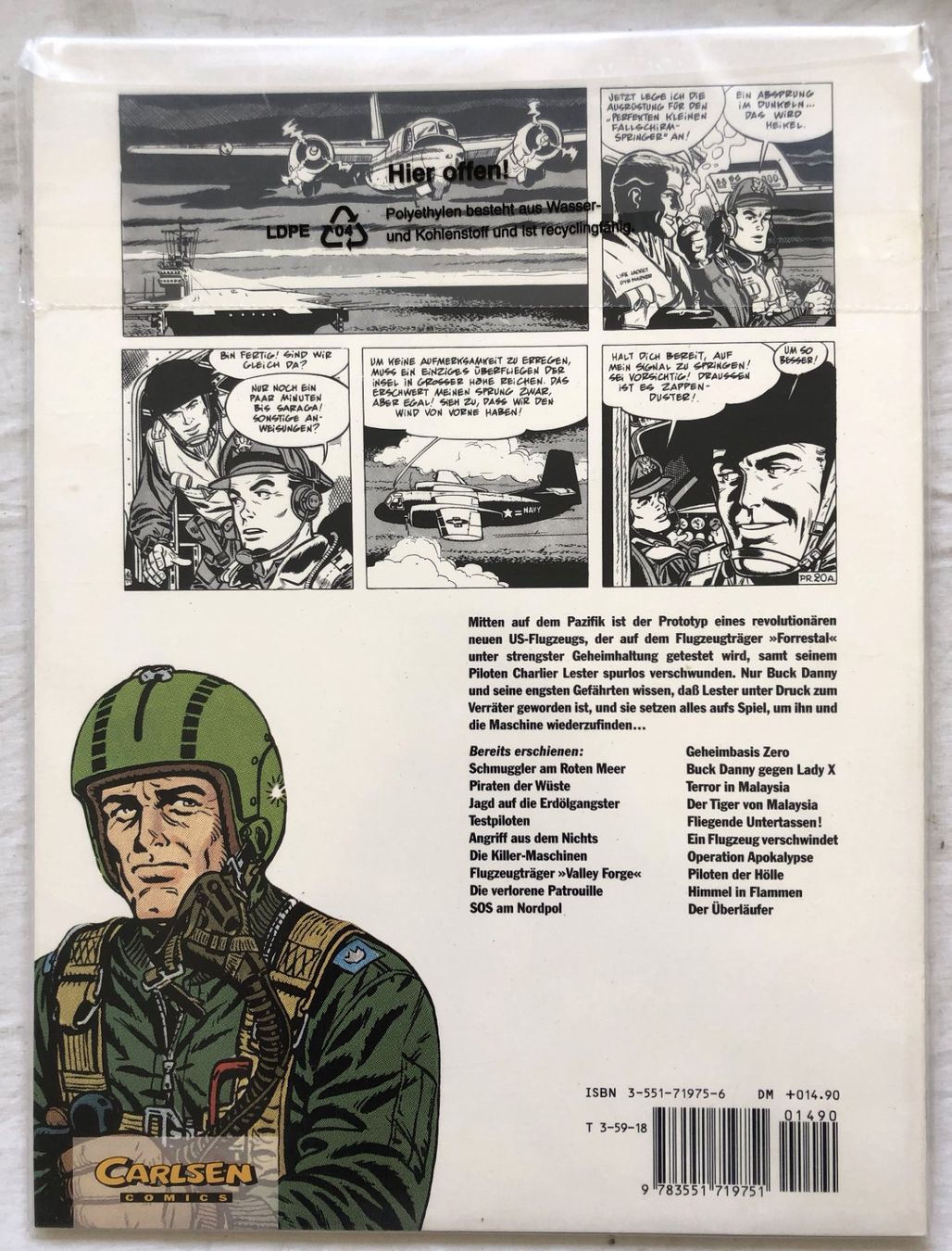 Fumetti: BUCK DANNY - Nr.15 - Ein Flugzeug verschwindet - NEU – Nuovo (secondo la descrizione) da Schaffhausen venduto da durruti 1