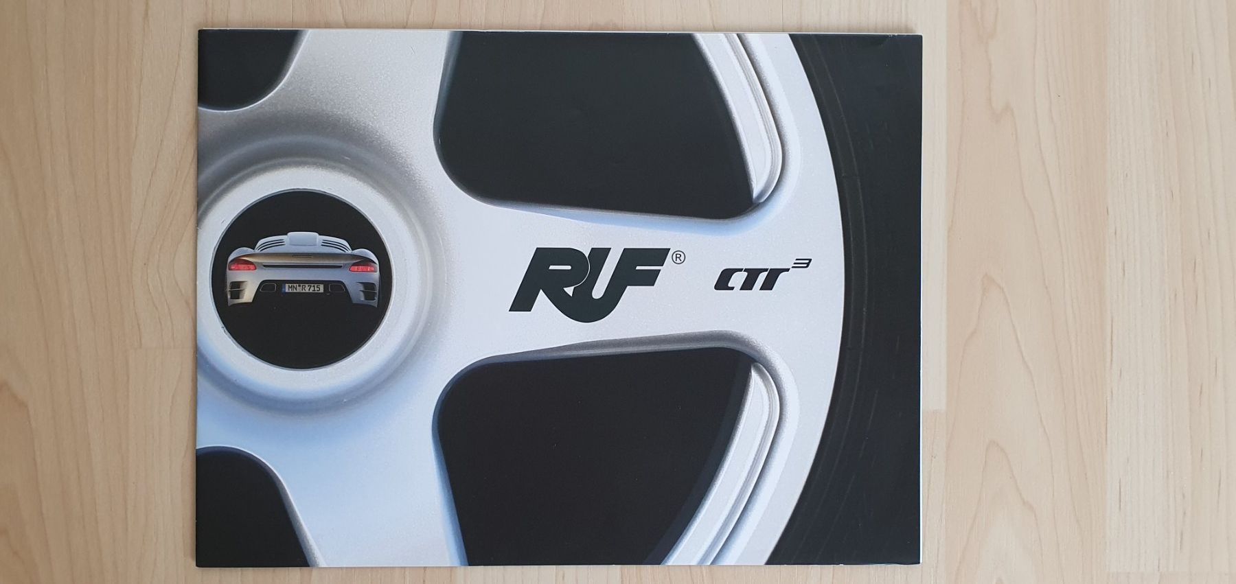 Dokumente: RUF CTR 3 Broschüre Prospekt – Gebraucht aus Ernetschwil von Cob1998