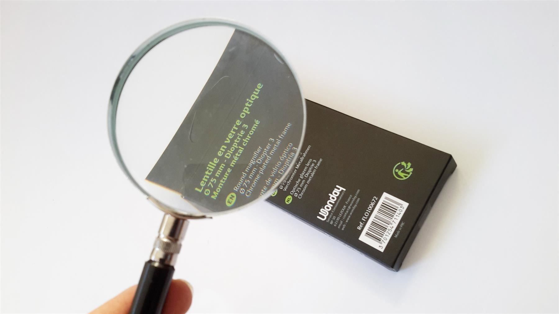 Altro per Ottica: Lupe, Leselupe mit Griff, 75 mm – Nuovo e nell'imballaggio originale da St. Gallen venduto da cointec 9