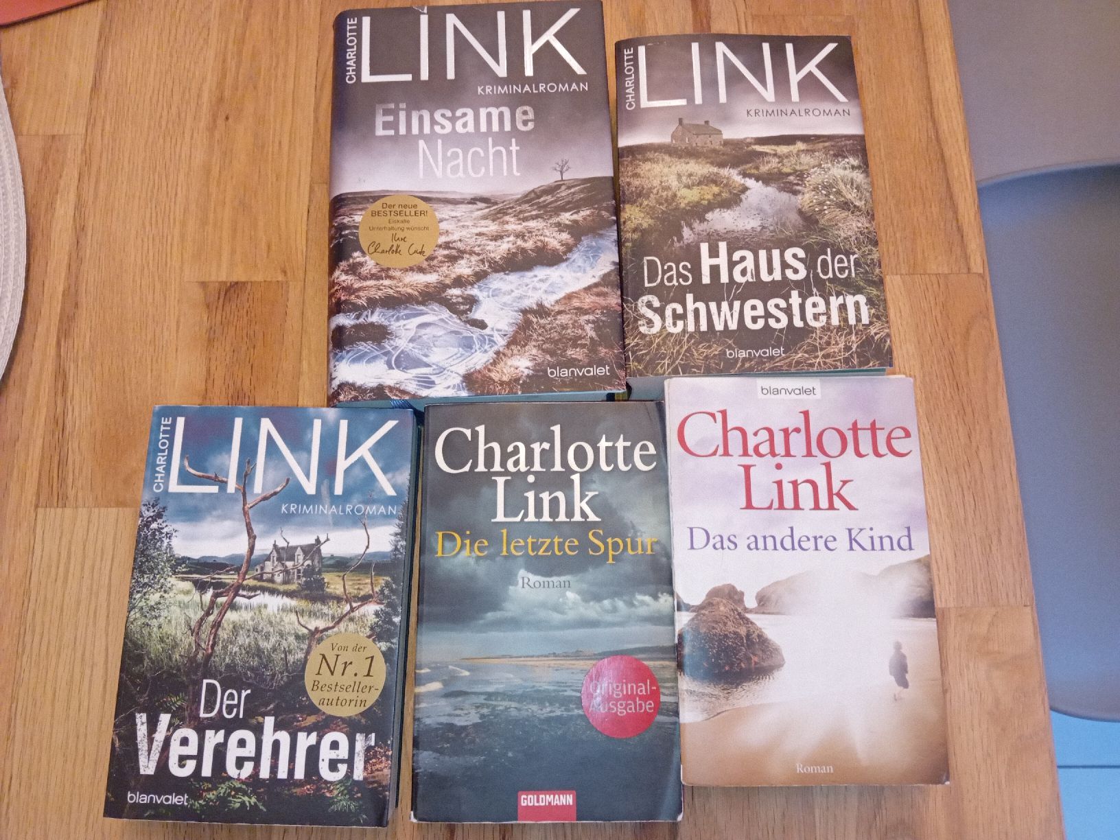 Libri: Charlotte Link Thrillers Collection - 5 Bücher – Nuovo (secondo la descrizione) da Zürich venduto da Mig_fpy8