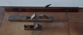 3 Hobel antik