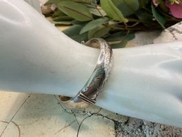 Vintage Armreif ziseliert