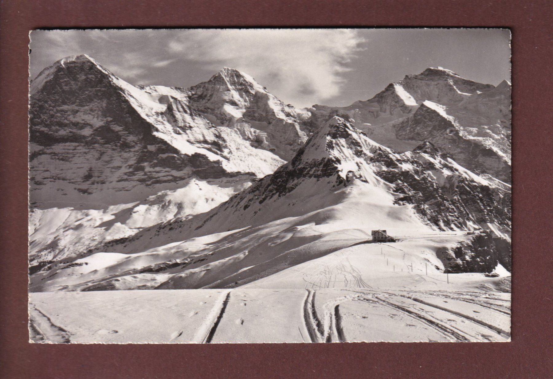 Cartoline postali: MÄNNLICHEN - 1955 – Usato da Pully venduto da nicecards