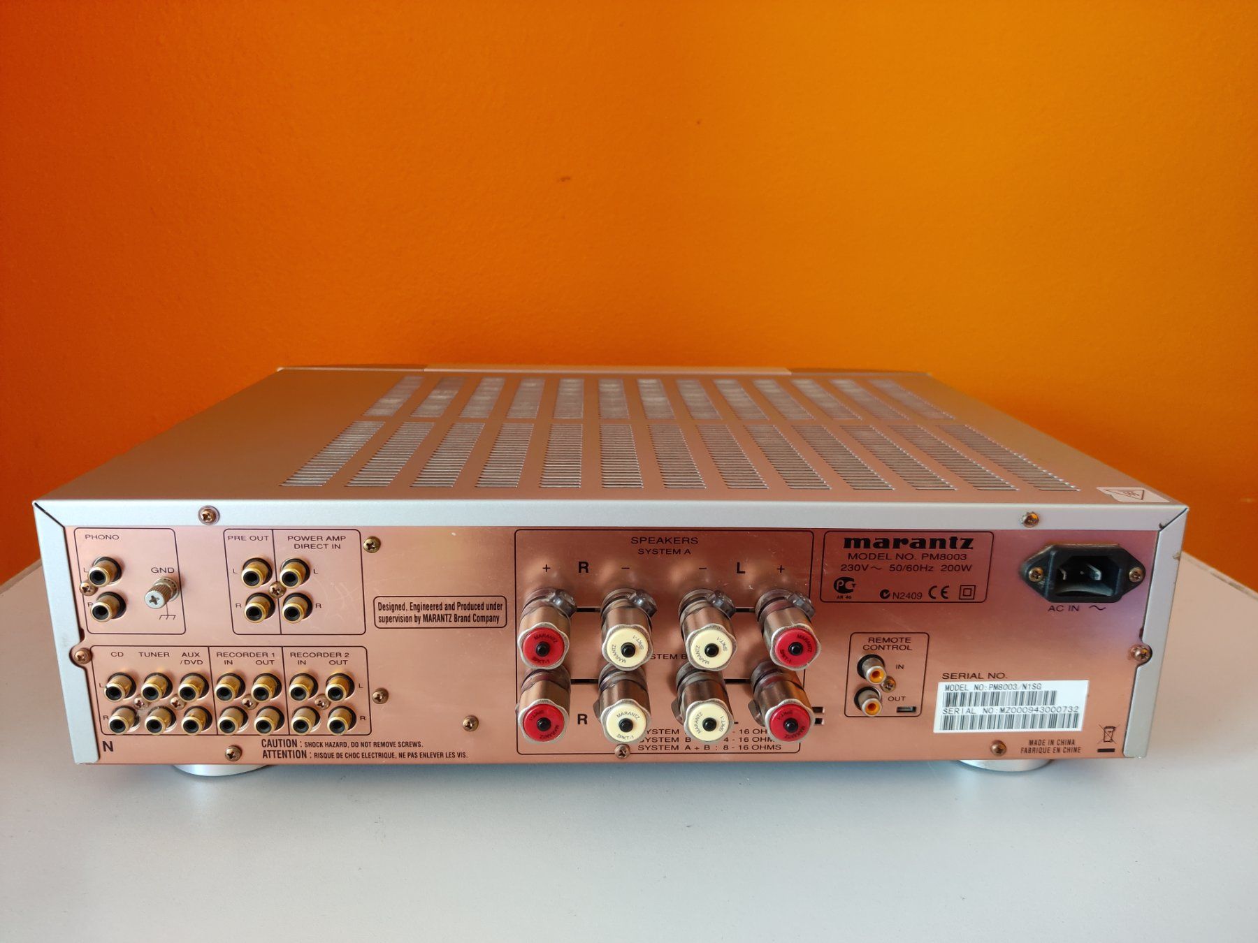 Marantz Amplificatori: Marantz PM8003  Stereo Integrated Amplifier PREMIUM RANGE – Usato da Novazzano venduto da cri_kd9t 6