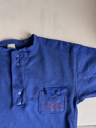 Blaues vintage Sweatshirt, ca. Gr. M