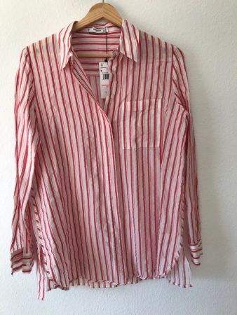 gestreifte Sommerbluse, Neu - Mango