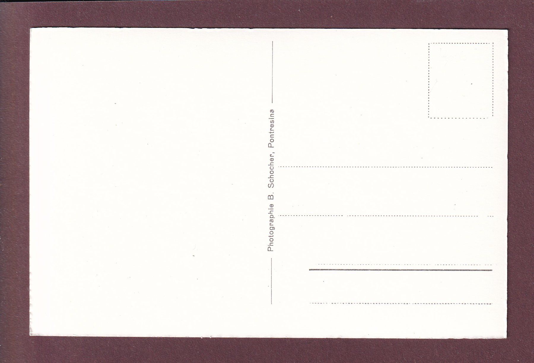 Cartes postales: PONTRESINA - Sta Maria – D'occasion à Pully par nicecards 1