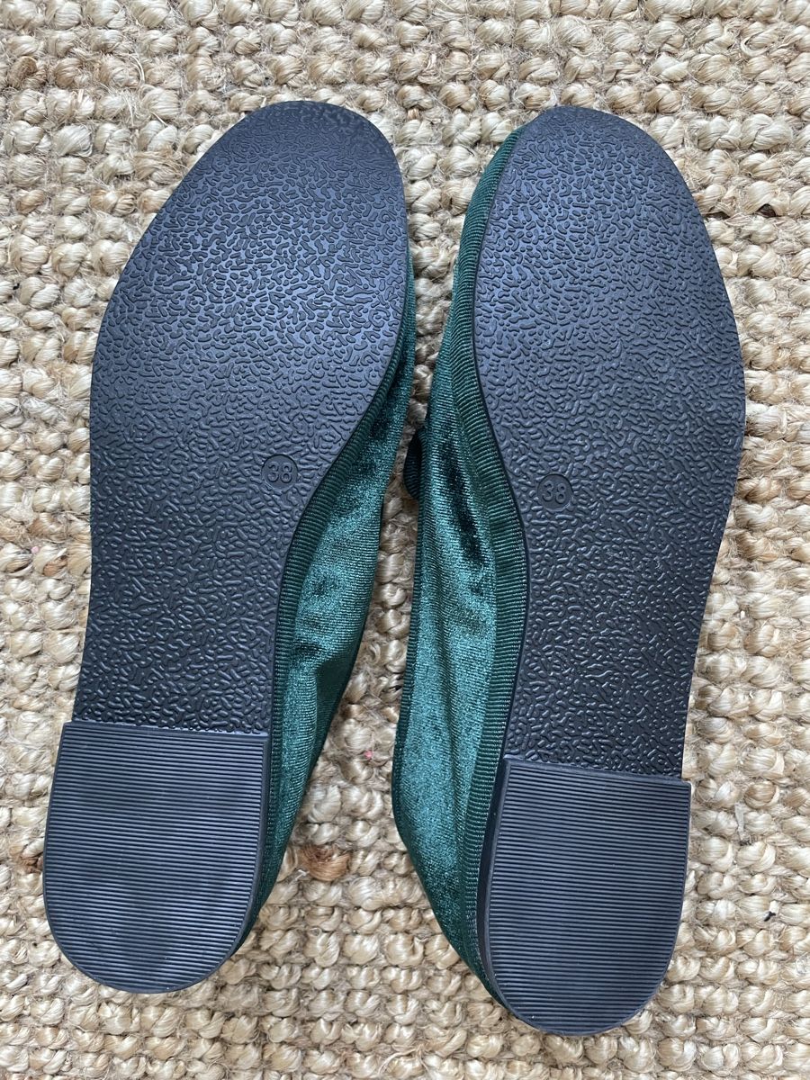 Scarpe da donna: New Piombo green velvet slippers – Nuovo (secondo la descrizione) da Zürich venduto da chr_sp59 1