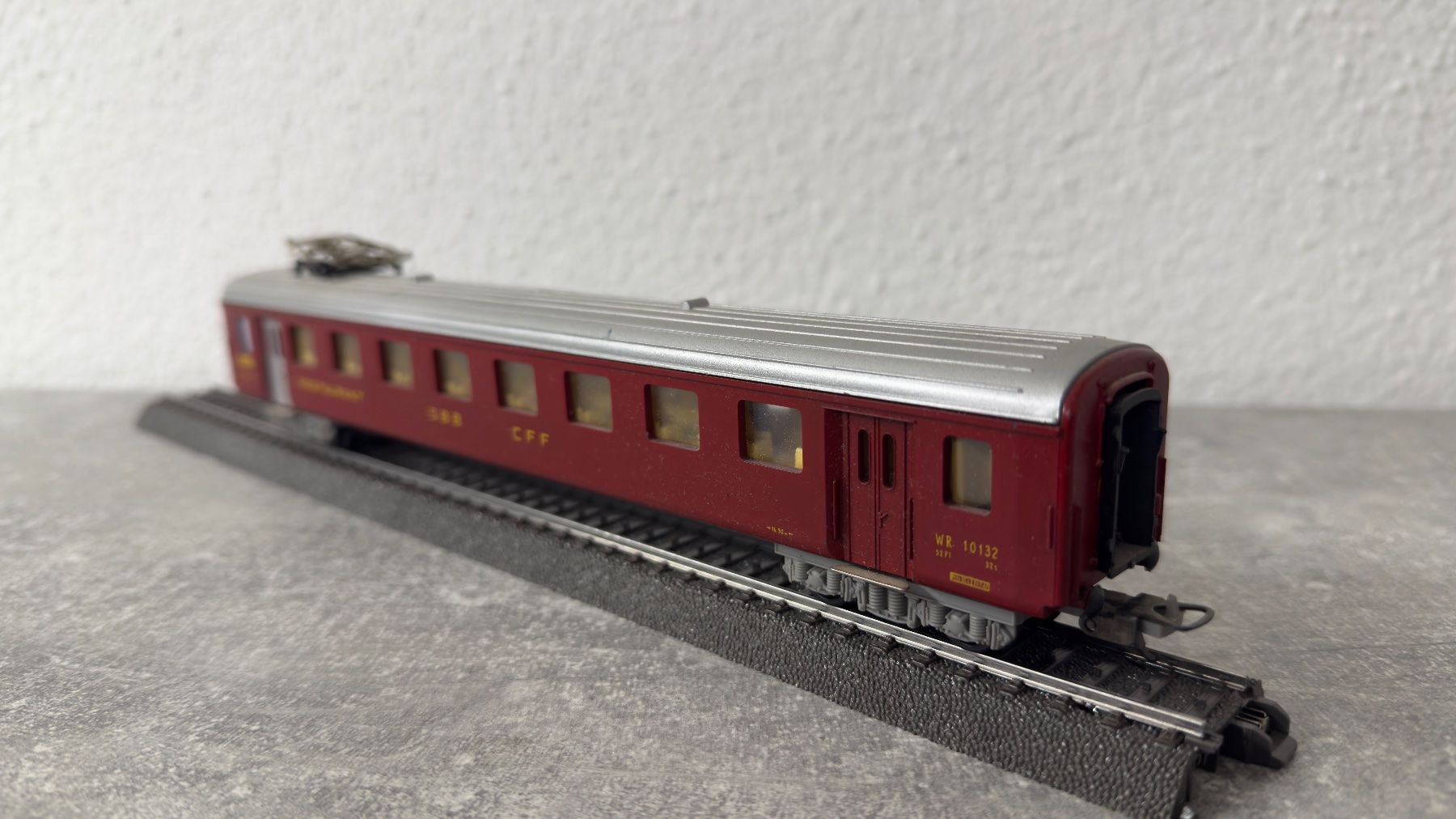 Lima Modellini di ferrovie: Lima SBB Speisewagen H0 / DC – Usato da Windlach venduto da Kelebra 7