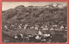 Seewen bei Schwyz - Fotokarte ca. 1940