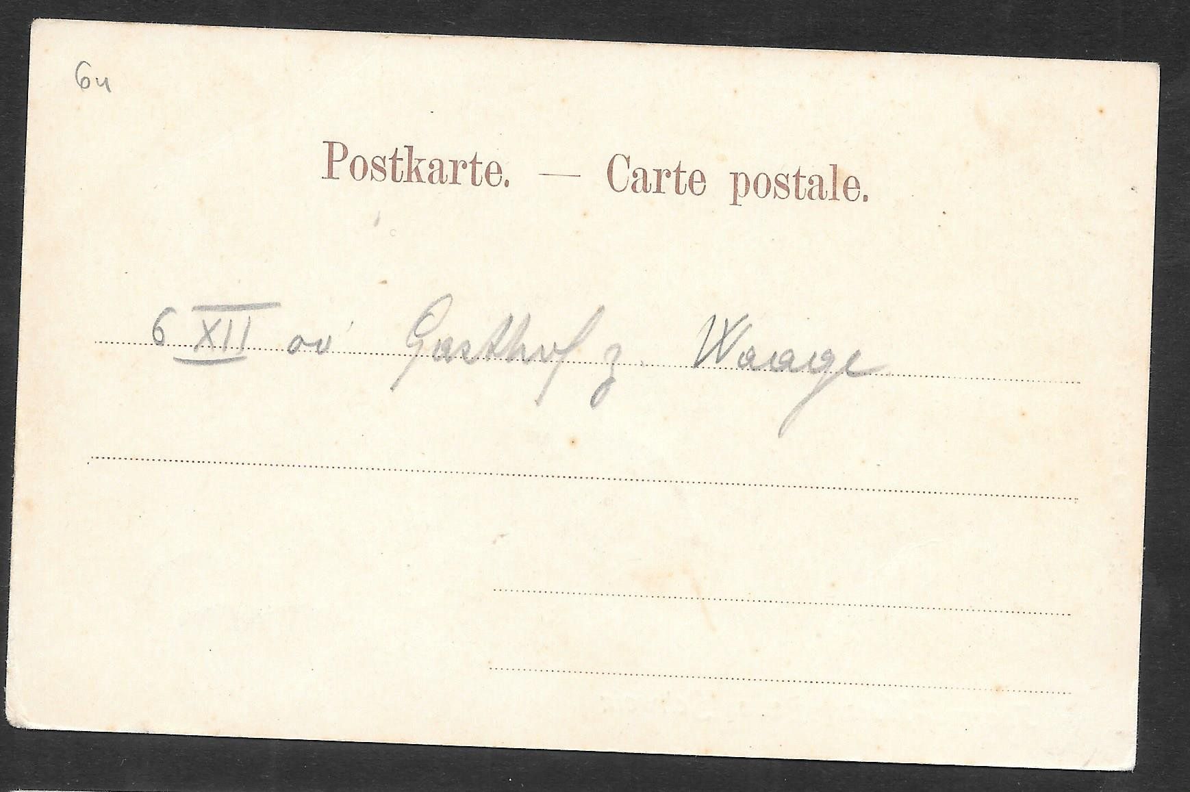 Cartes postales: Baden colorierte Teilansicht – D'occasion à Olten par clotaldi 1