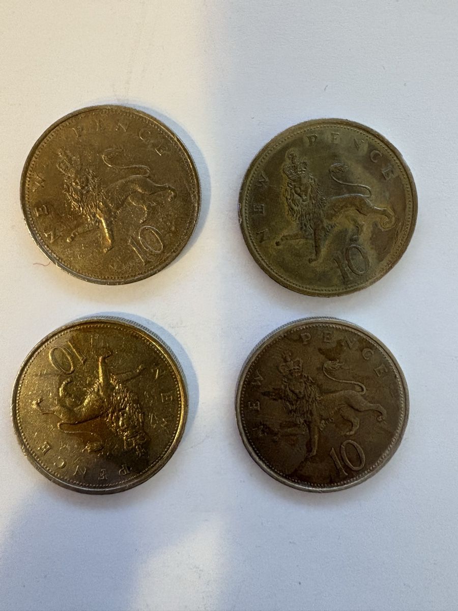 Toutes les monnaies: New pence 4 Lot – D'occasion à Murten par Tzaugg 2