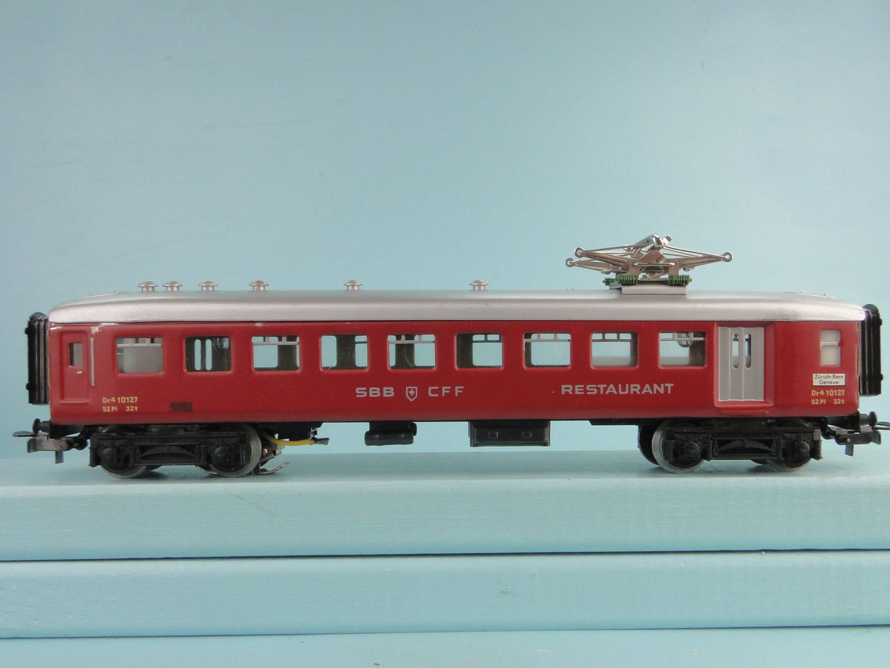 Märklin Modellini di ferrovie: Märklin SBB Restaurant, Blech – Usato da Bülach venduto da cann11 4