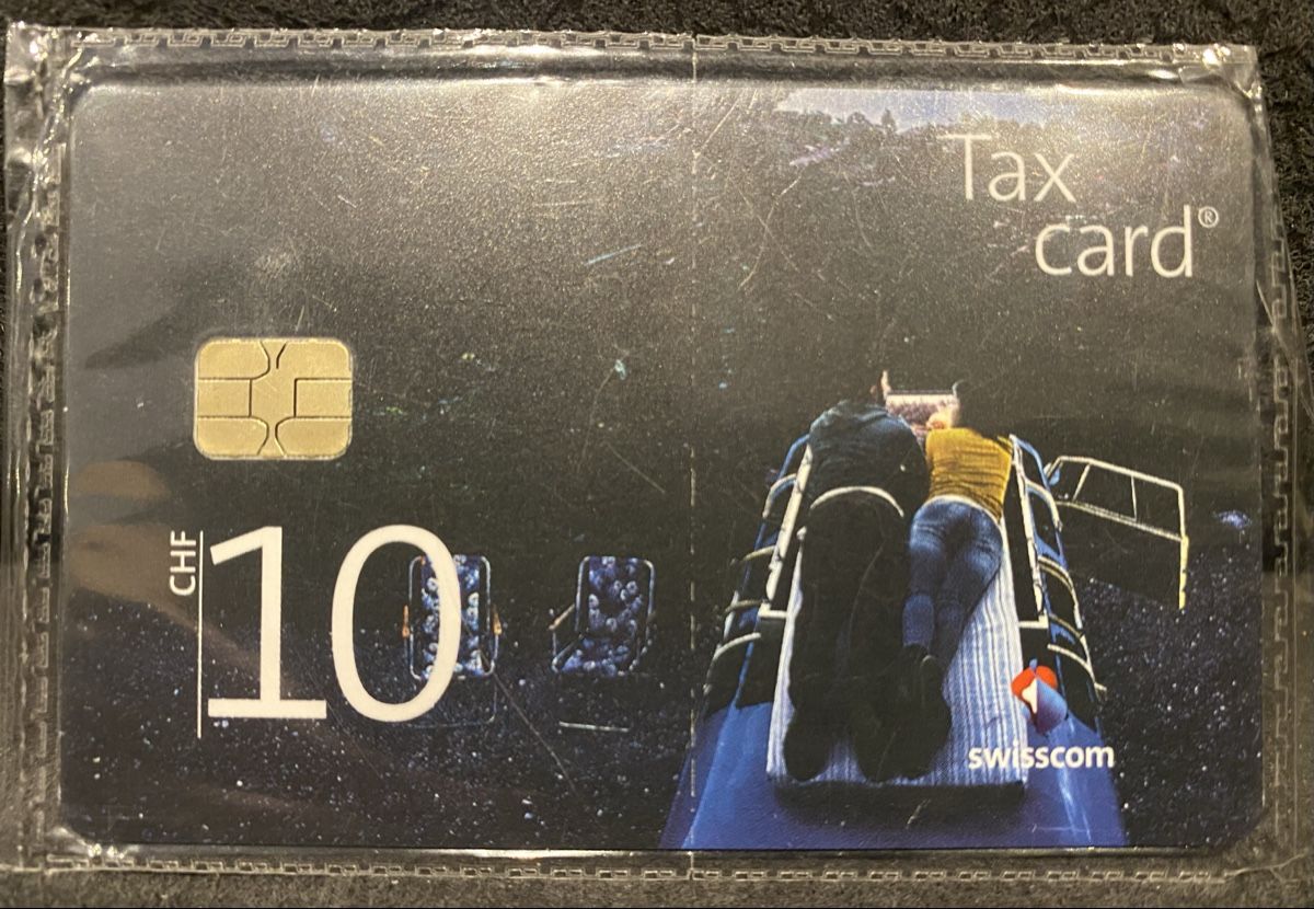Telefon- & Taxkarten: Taxcard neuve  – Neu und originalverpackt aus Lausanne von babacard10