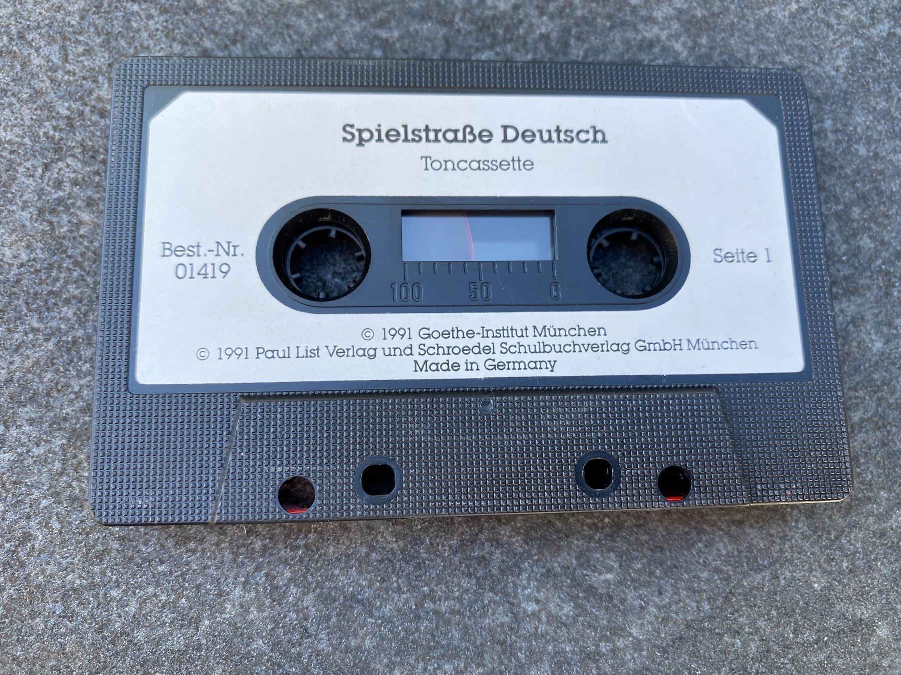 Musicassette: Kassette - Spielstrasse Deutsch – Usato da St.Gallen venduto da kingsamas 5