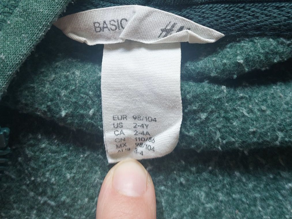 H&M Jacken & Mäntel: H&M Basic Kinder Kapuzenjacke Gr. 98/104 – Gebraucht aus Erlinsbach von pfunky 2