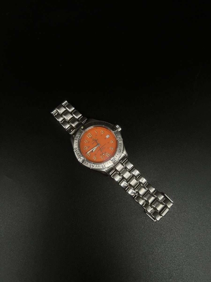 Breitling Orologi: Breitling Colt Automatic A17040 Orange 40mm – Usato da Brugg AG venduto da Wristdeal 4