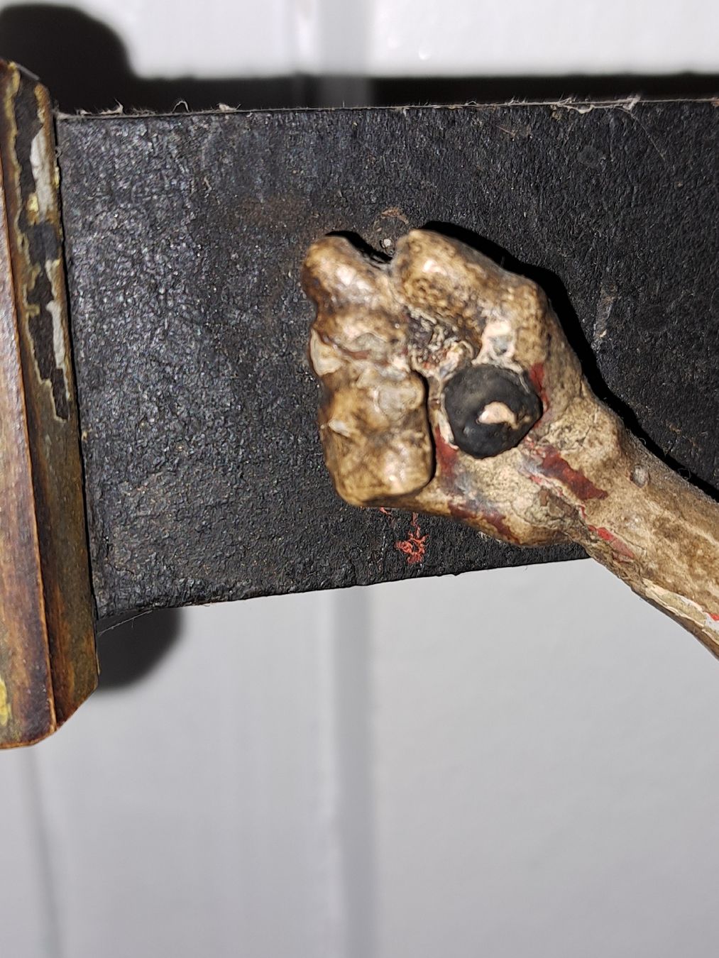 Statuette: Antikes Kruzifix aus Holz – Usato da Kölliken venduto da Upcycling-by-Mc-TAM 3