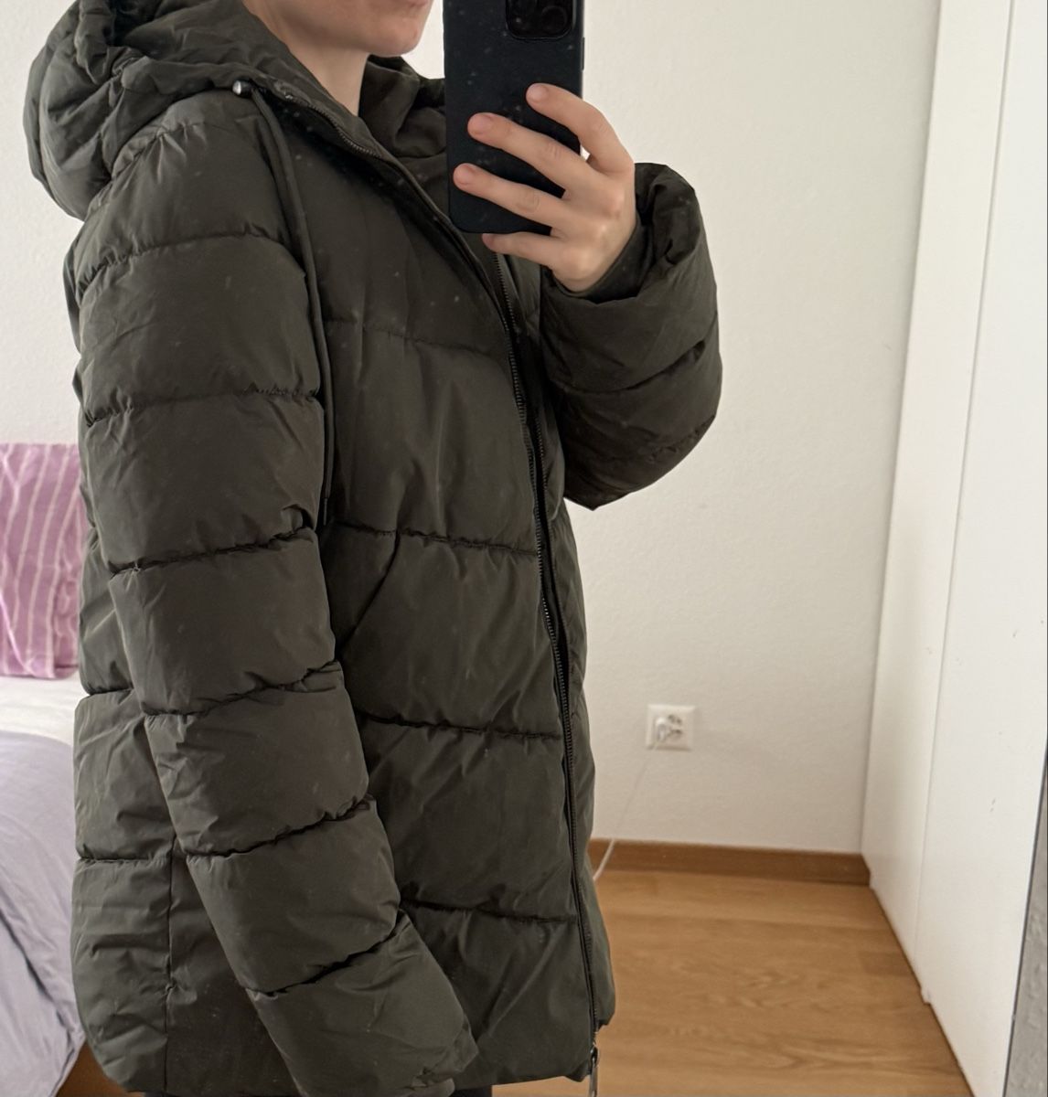 Giacche: Winterjacke Khaki Ichi – Usato da Basel venduto da fel_l8h9 1