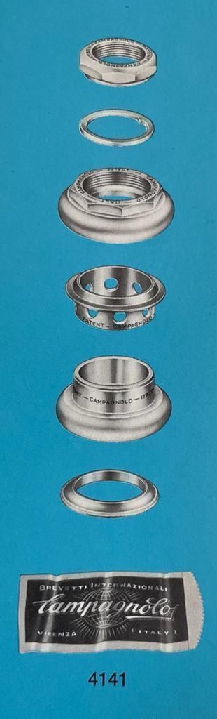 Campagnolo Pezzi di ricambio: Campagnolo Steuersatz, Super Rec. Pista – Nuovo e nell'imballaggio originale da nürensdorf venduto da Sacha1313 1