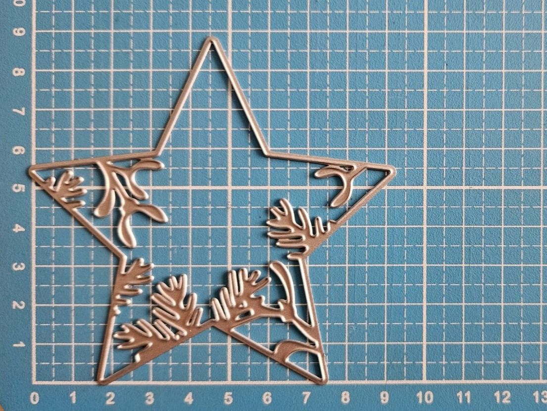 Sciablone: Stanzschablone Nr.636, Stern (Sizzix geeignet) – Nuovo e nell'imballaggio originale da Gretzenbach venduto da Fliegepilz56 2