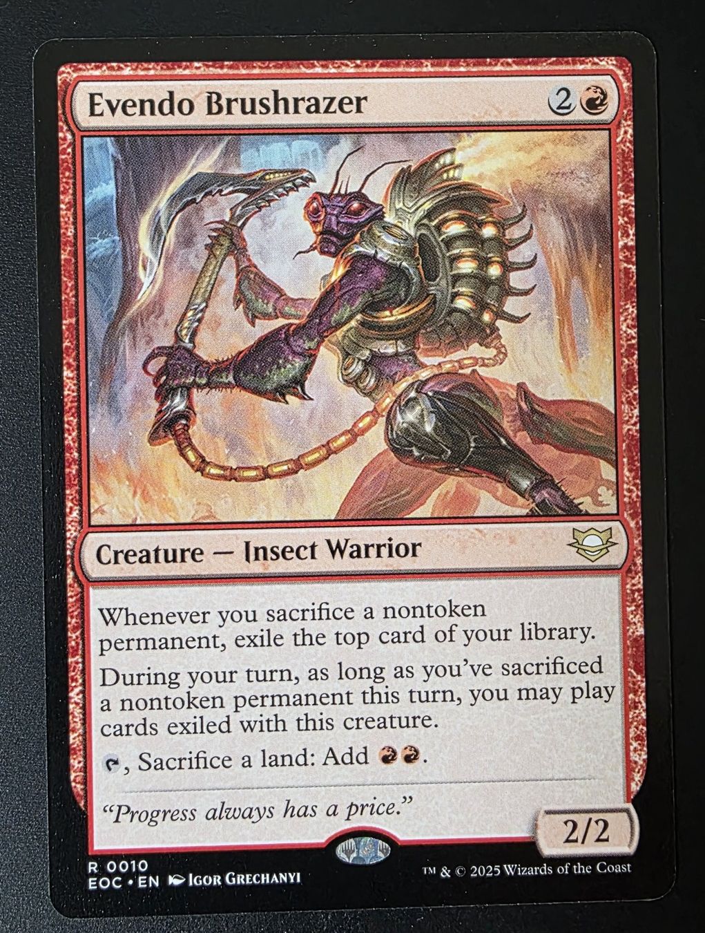 Magic The Gathering Carte collezionabili: Evendo Brushrazer - MTG – Usato da Zürich venduto da Semagets