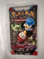 Pokemon Booster Karmesin und Purpur neu und versiegelt