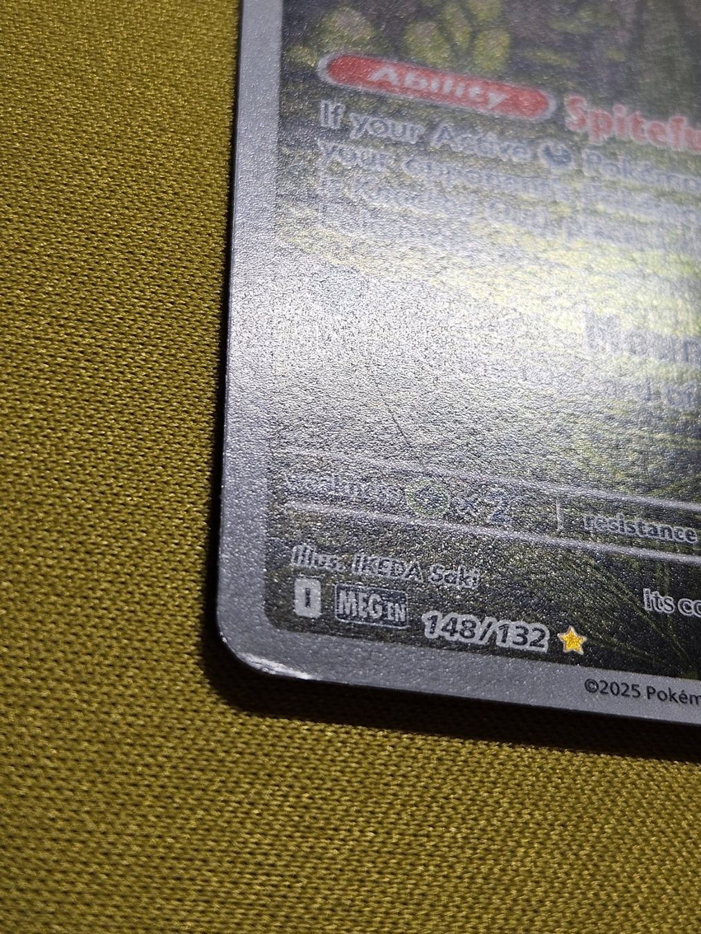 Pokémon Carte collezionabili: MEG Mega Evolution - Spiritomb 148/132 – Usato da Bellinzona venduto da Pokemarco 3