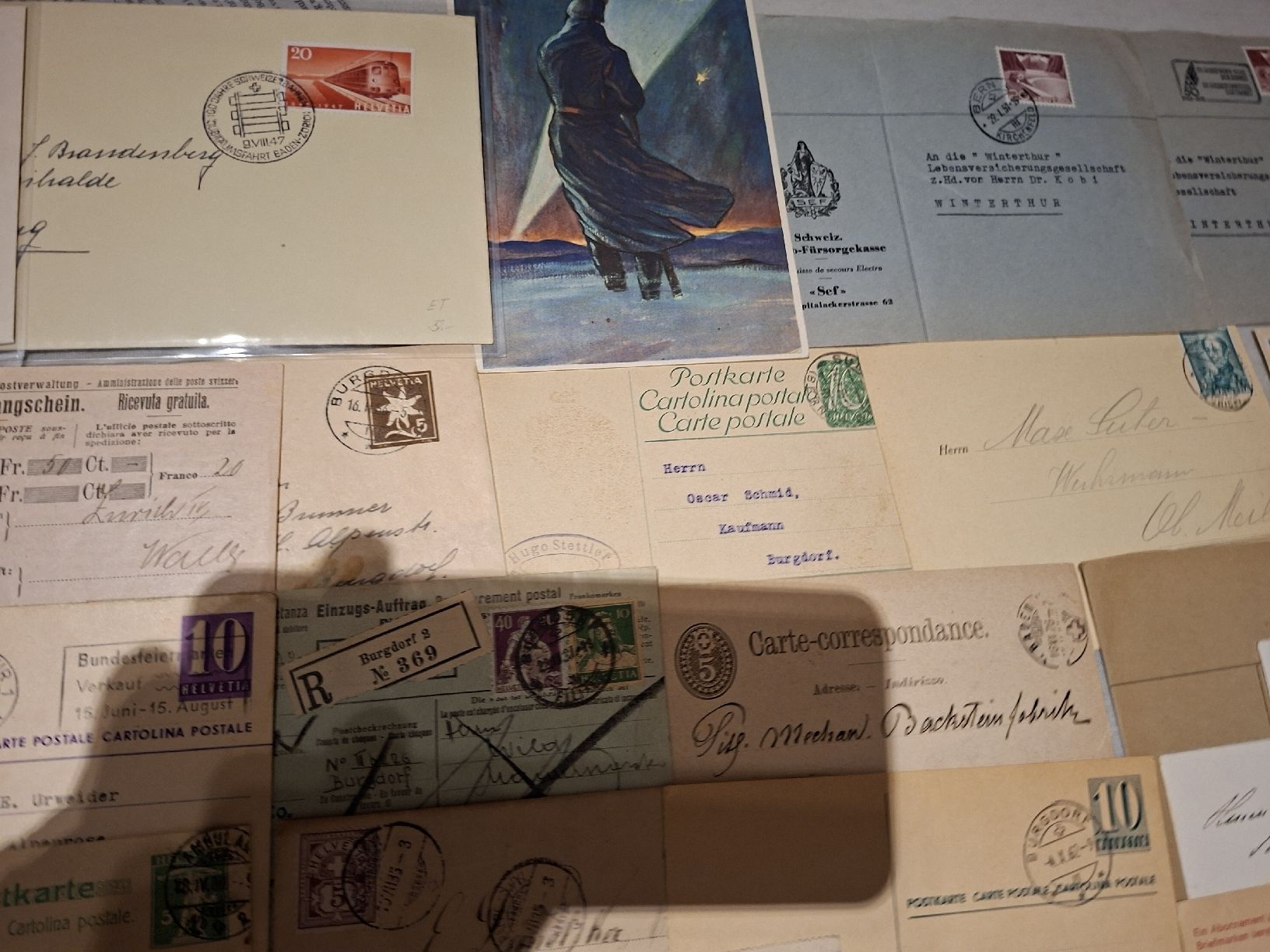 Tous les timbres: Ganzsachen und diverses  – D'occasion à Balgach par SIMEON27 5