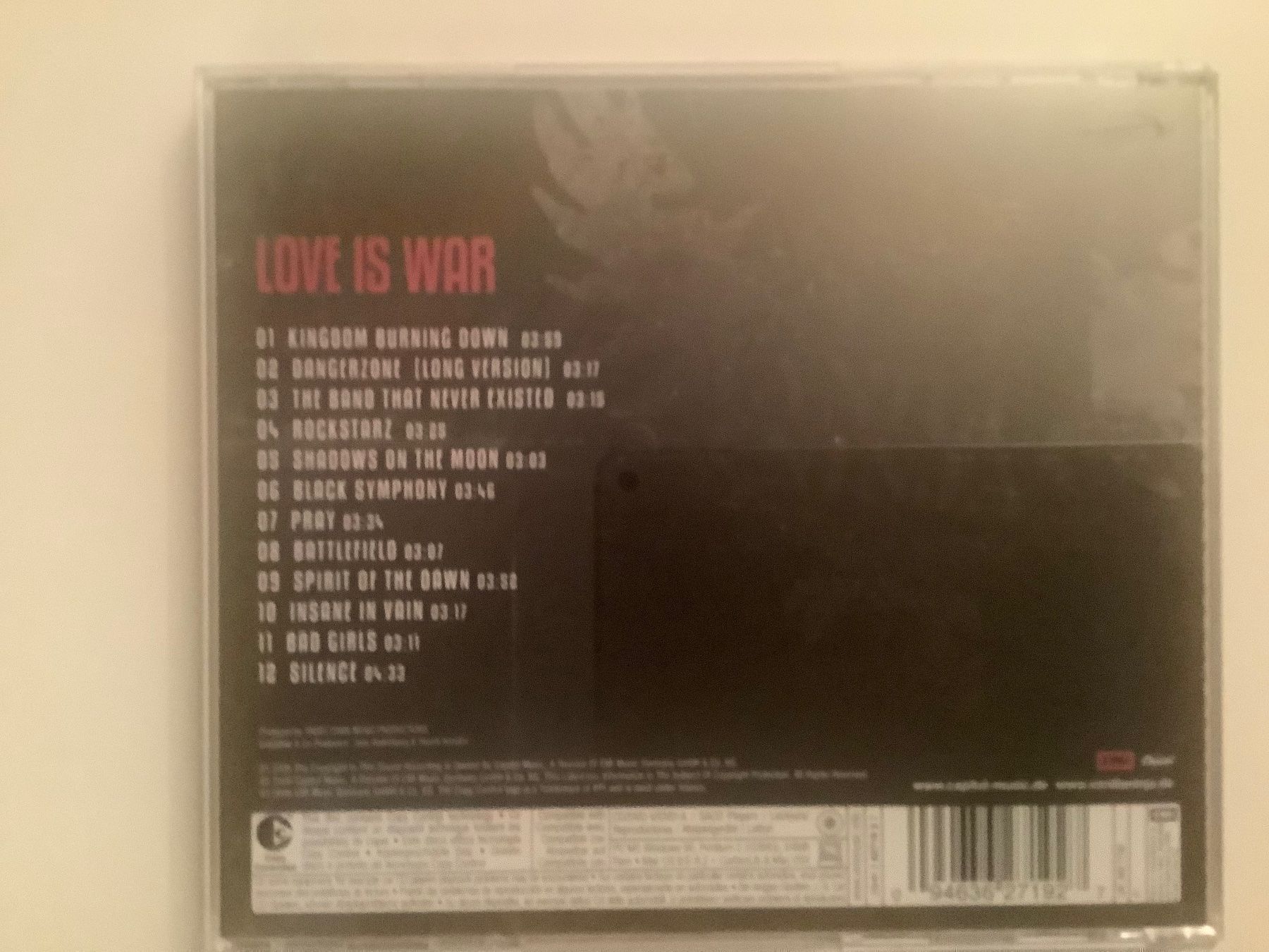 CD: Vanille Ninja / Love is War / 2006 – Usato da Dübendorf venduto da Shreck 1