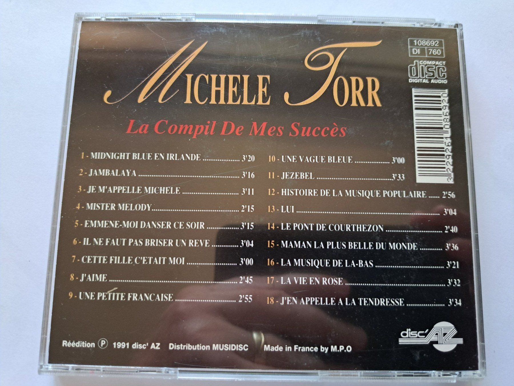 CD: Cd Michèle Torr - La compil de mes succès  – Usato da Pully venduto da bro_n52j 2