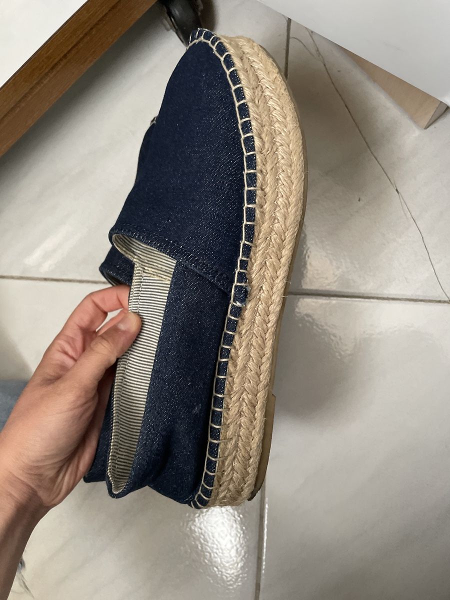 Zara Scarpe da donna: Zara Denim Espadrilles, Size 38 – Usato da Zug venduto da Fashionaddicted.- 1