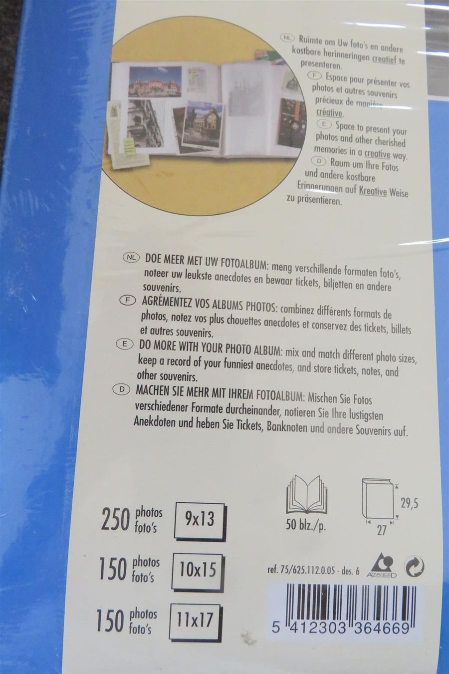 Album: Fotoalbum 30 x 26,5 cm – Nuovo e nell'imballaggio originale da Wil ZH venduto da Tamagy 2