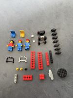  Lego-Teile, Männchen, Räder und andere Ersatzteile 
