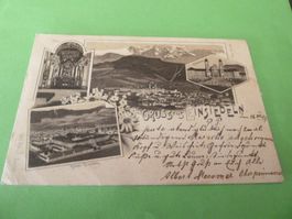 EINSIEDELN ALTE ANSICHTSKARTE UM 1900