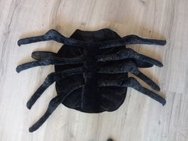 🕷️ Spinnenhund-Kostüm für Fasnacht, Grösse L, Schwarz🕷️