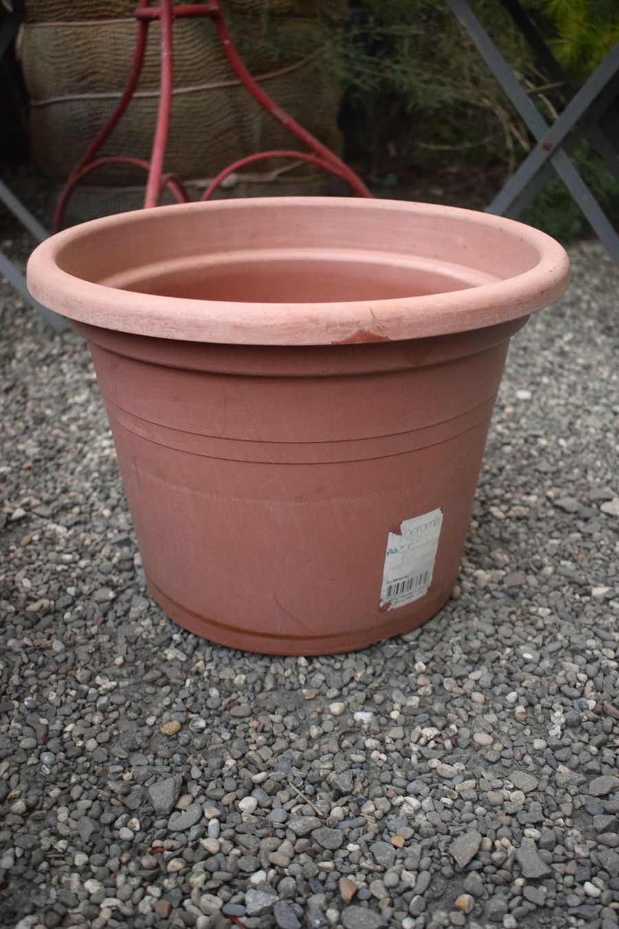Vasi per fiori: 4x gr. Pflanztopf Pflanzentopf Blumentopf rund gross – Usato da Dulliken venduto da ichwettichhett 5