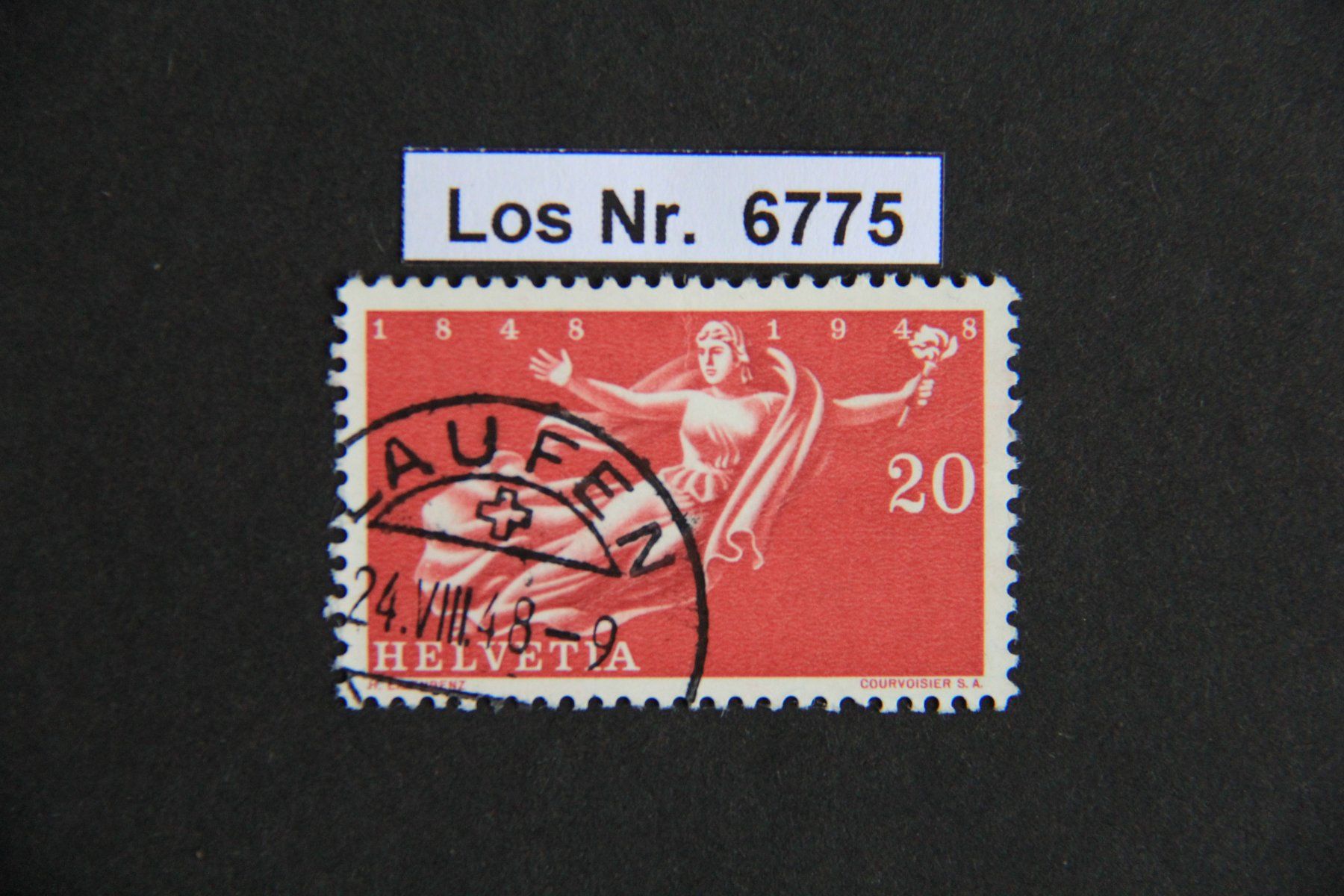Alle Briefmarken: CH 1948 Ortsstempel mit Datum                       Los 6775 – Gebraucht aus Volken von jukon65