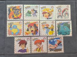 Pokémon Artbox Sticker Sammlung - Mint - Prisma / Gold Holo