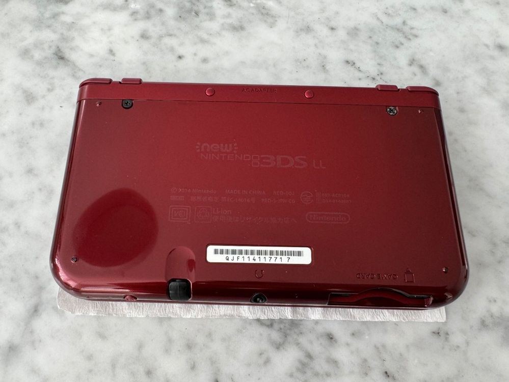 New Nintendo 3DS XL Japan Version Weinrot + IPS Display Kaufen auf