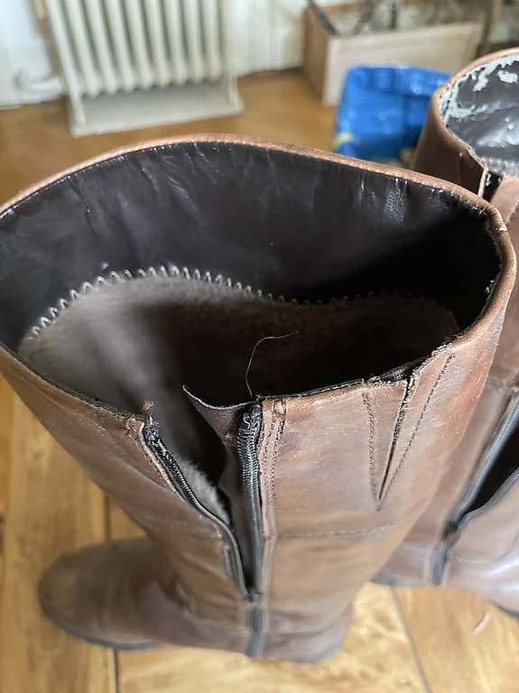 Damenschuhe: Lederstiefel Grösse 39 – Gebraucht aus Bern von schutzengel84 3