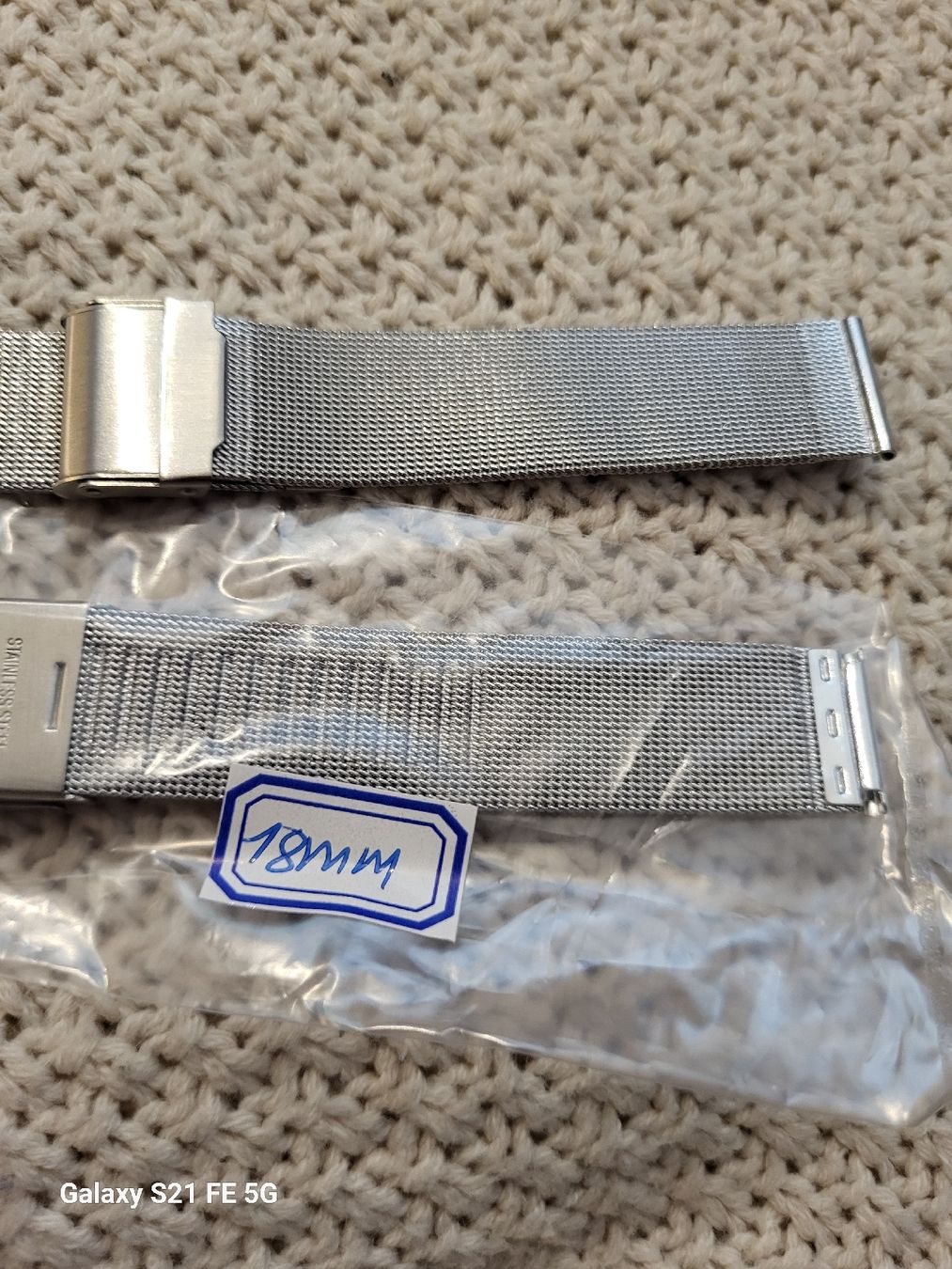 Bracciali & Braccialetti: uhrenarmband 18mm Melinese, silber – Nuovo e nell'imballaggio originale da Riehen venduto da tamola67 1