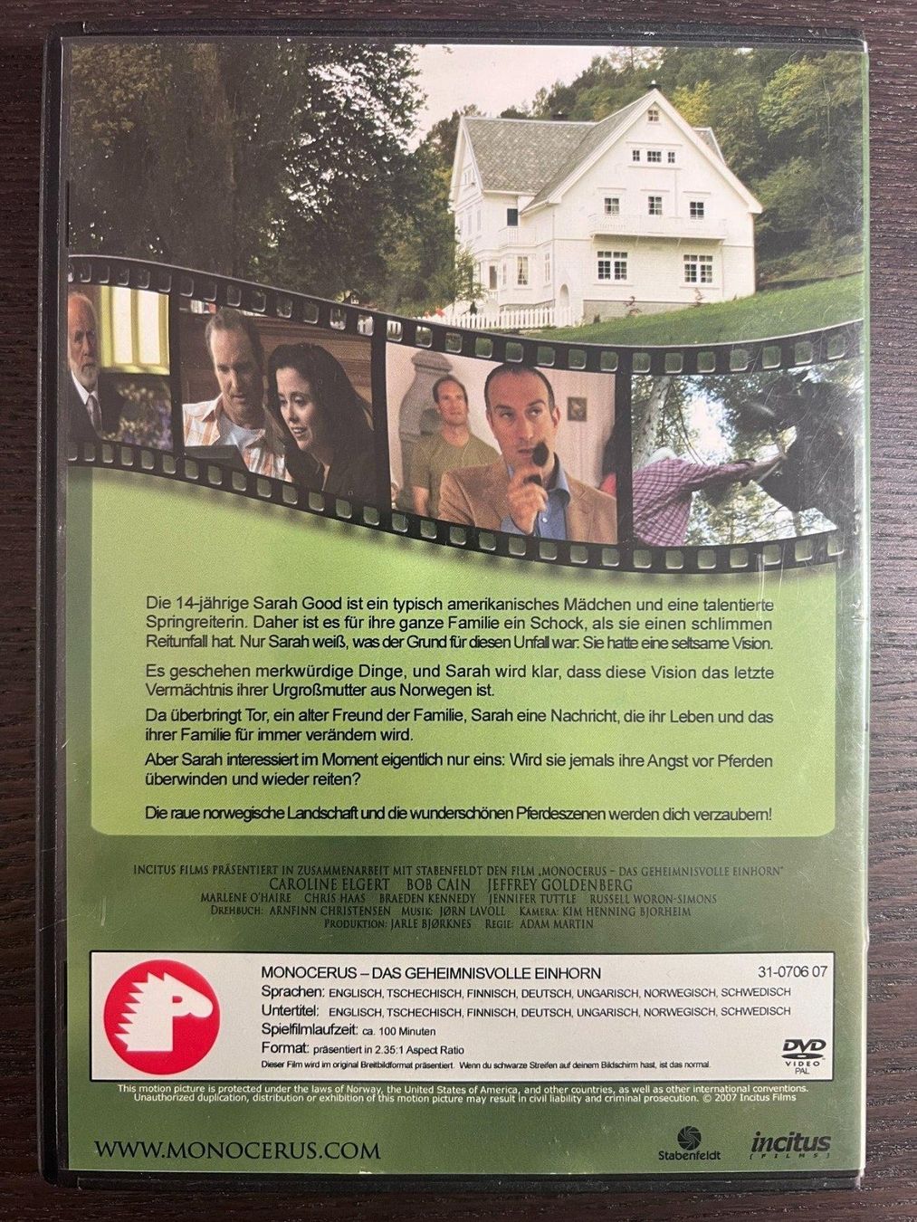 Tutti i DVDs: Monocerus – Usato da Zürich venduto da FilmFreunde 1