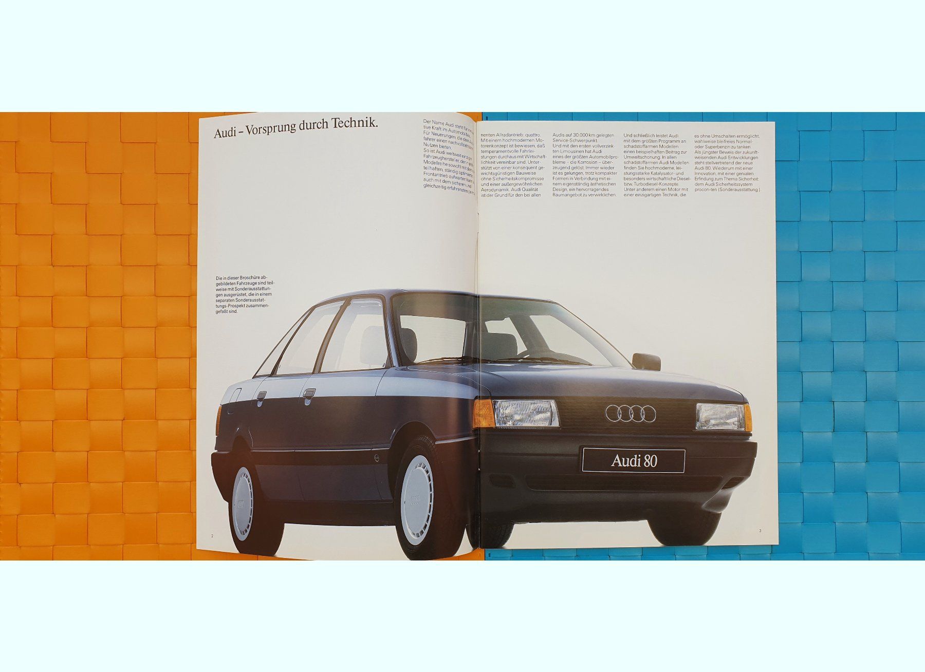 Riviste & Magazine: AUDI 80 B3 1986 - Prospekt / Katalog – Nuovo (secondo la descrizione) da Viganello venduto da CARLiteratur 1