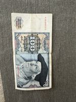 100 Deutsche Mark Banknote 1960 Frankfurt guter Zustand