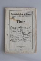 Top. Karte der Schweiz, Thun 1917, 1 : 100'000