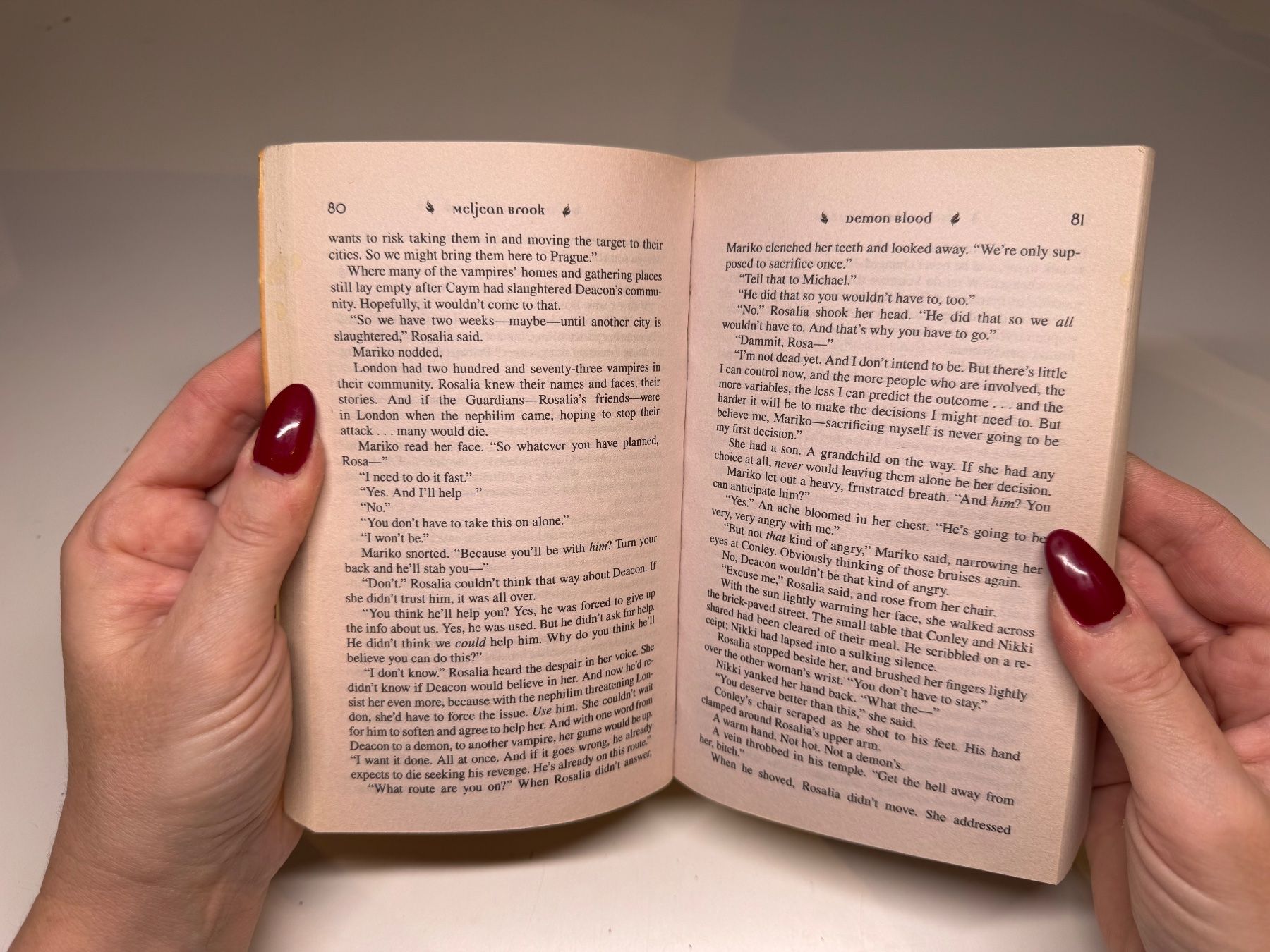Livres: NOVEL: Meljean Brook, Demon Blood – D'occasion à Grosswangen par English_books 4